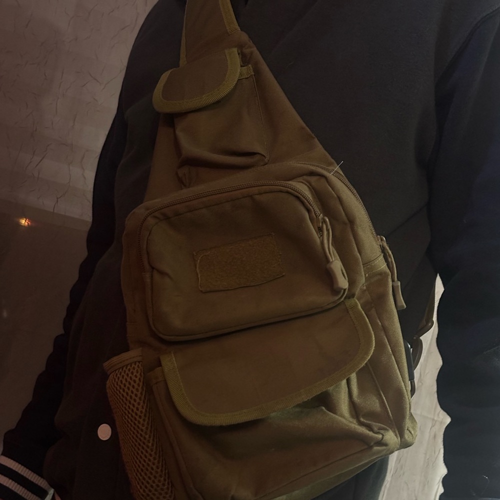 Military issued crossbod bag